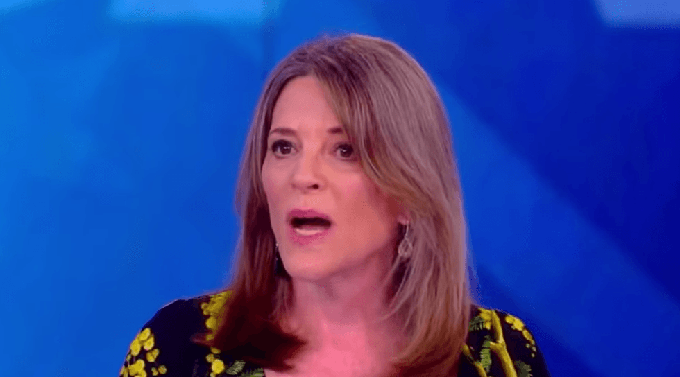 Marianne Williamson was interviewed by a 9/11 conspiracy theorist in 2012 — and seemed to think he was making sense