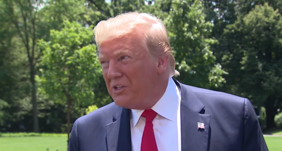 Trump's tweeting frenzy has kicked into overdrive as impeachment fears consume his psyche