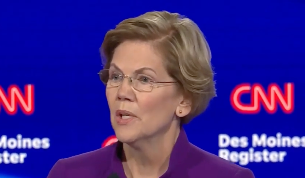 Here's Elizabeth Warren's powerful response to those who say a woman can't beat Trump in 2020