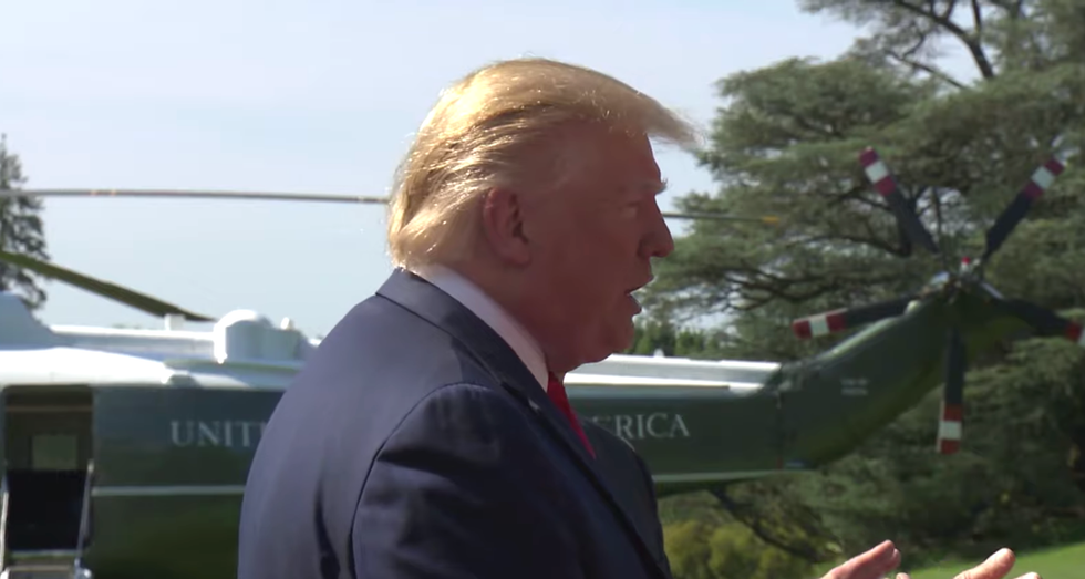 Trump claims he has presidential power 'that nobody has ever seen before'