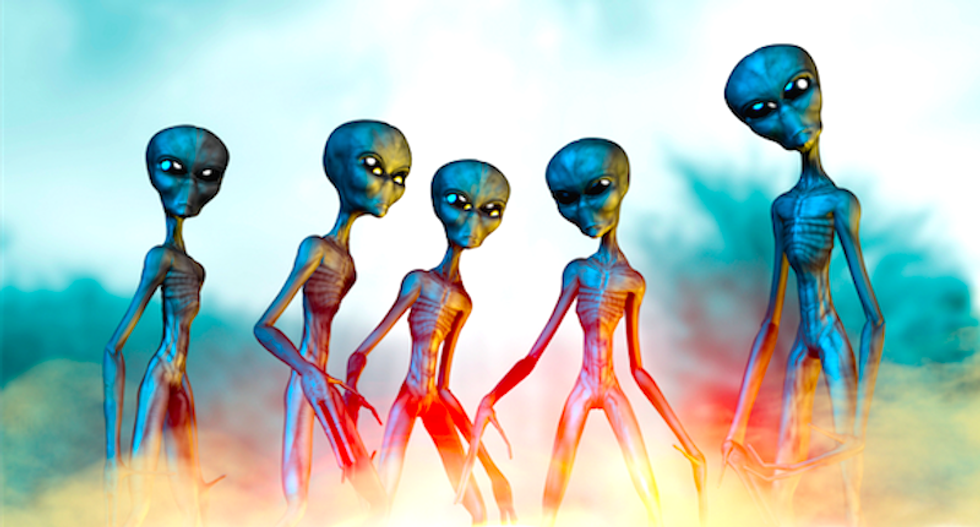 Yes, I’m searching for aliens – and no, I won’t be going to Area 51 to look for them