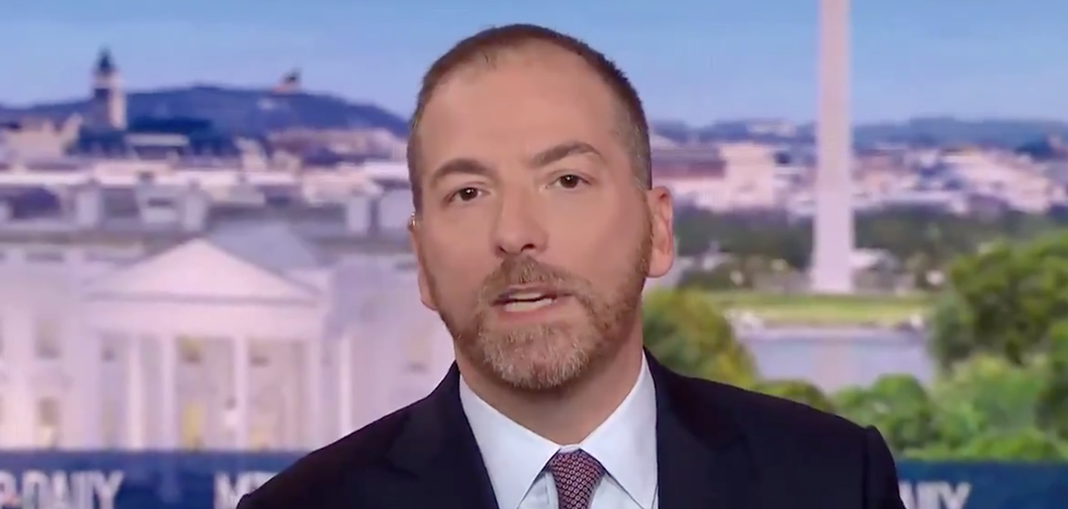 MSNBC's Chuck Todd rattles off a terrifying litany of Trump's foreign policy failures
