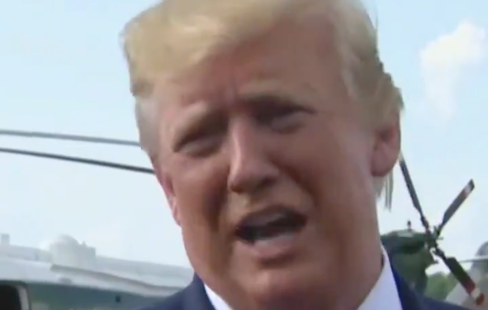 'I don't believe it!': Trump rails against Fox News poll showing him down and says he 'broke Elton John's record'