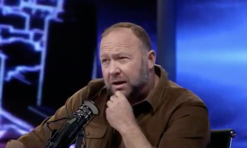 Far-far conspiracy theorist Alex Jones threatens to resort to cannibalism: 'I will eat my neighbors'