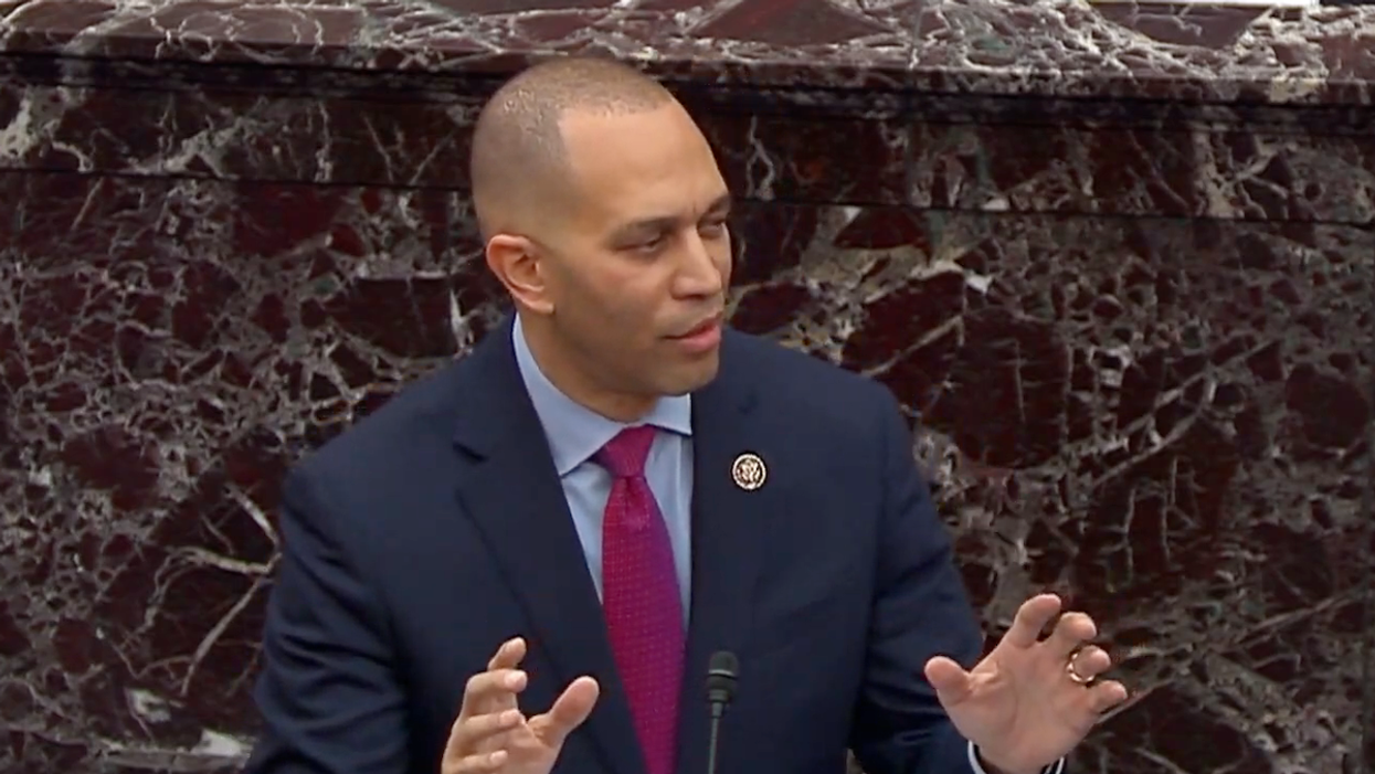 Watch: Hakeem Jeffries slams GOP rep's hypocritical call for 'unity' after he voted to overturn the election