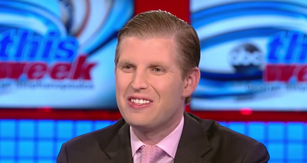 Eric Trump's attempt to humiliate a Washington Post reporter just blew up in his face