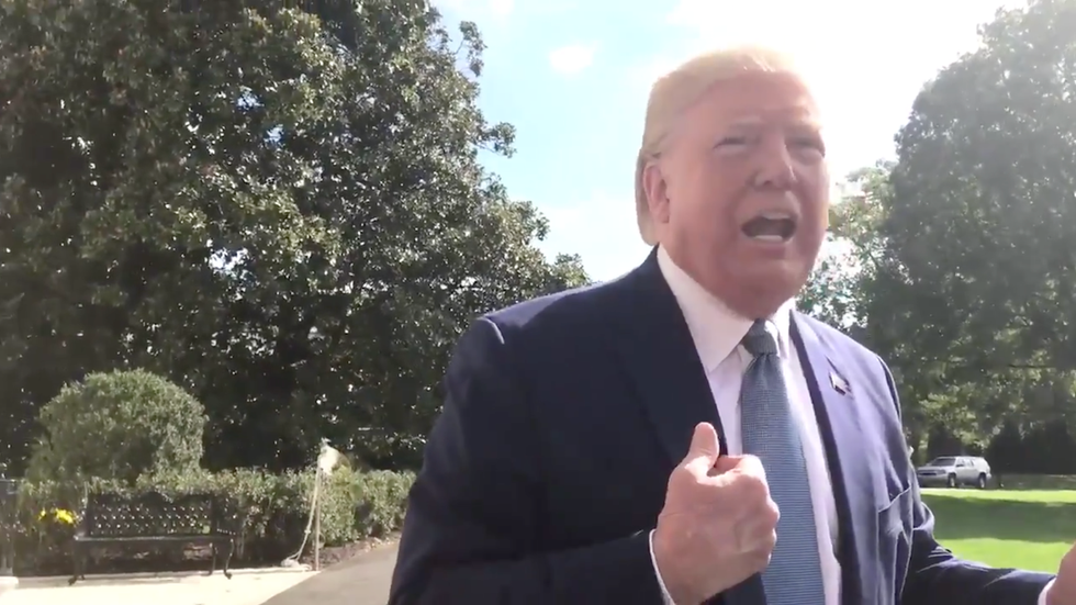 Trump doesn't think Americans should decide the next American election