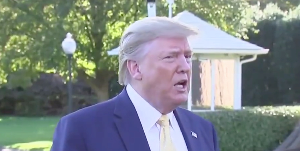 Trump refuses to say that Rudy Giuliani is still his lawyer