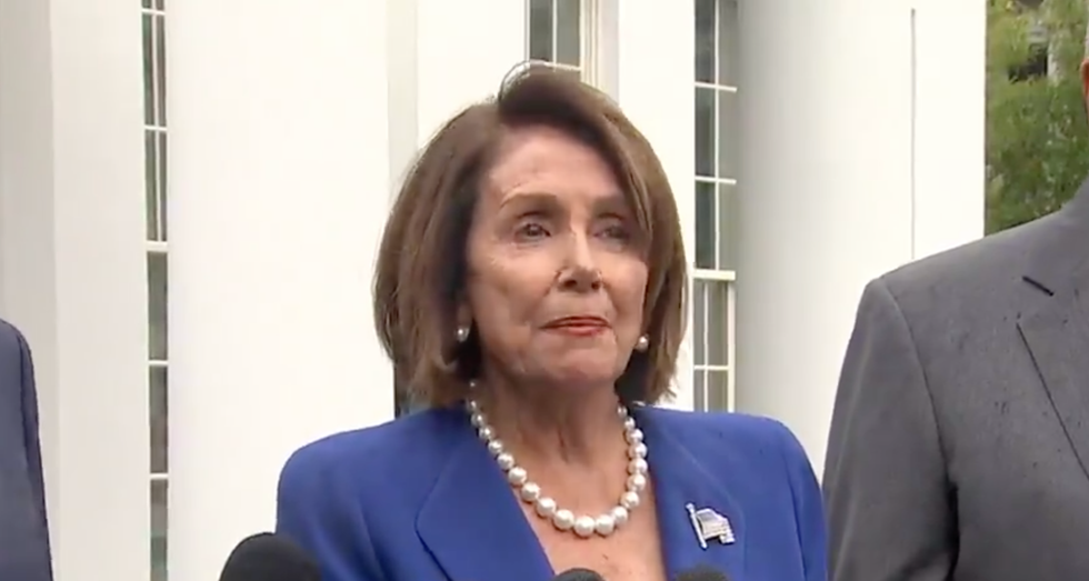 Pelosi and Schumer say Trump had a 'meltdown' in a private meeting and was 'very shaken up'