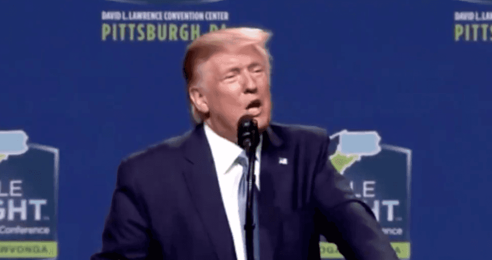 Trump actually declares: 'We're building a wall in Colorado'