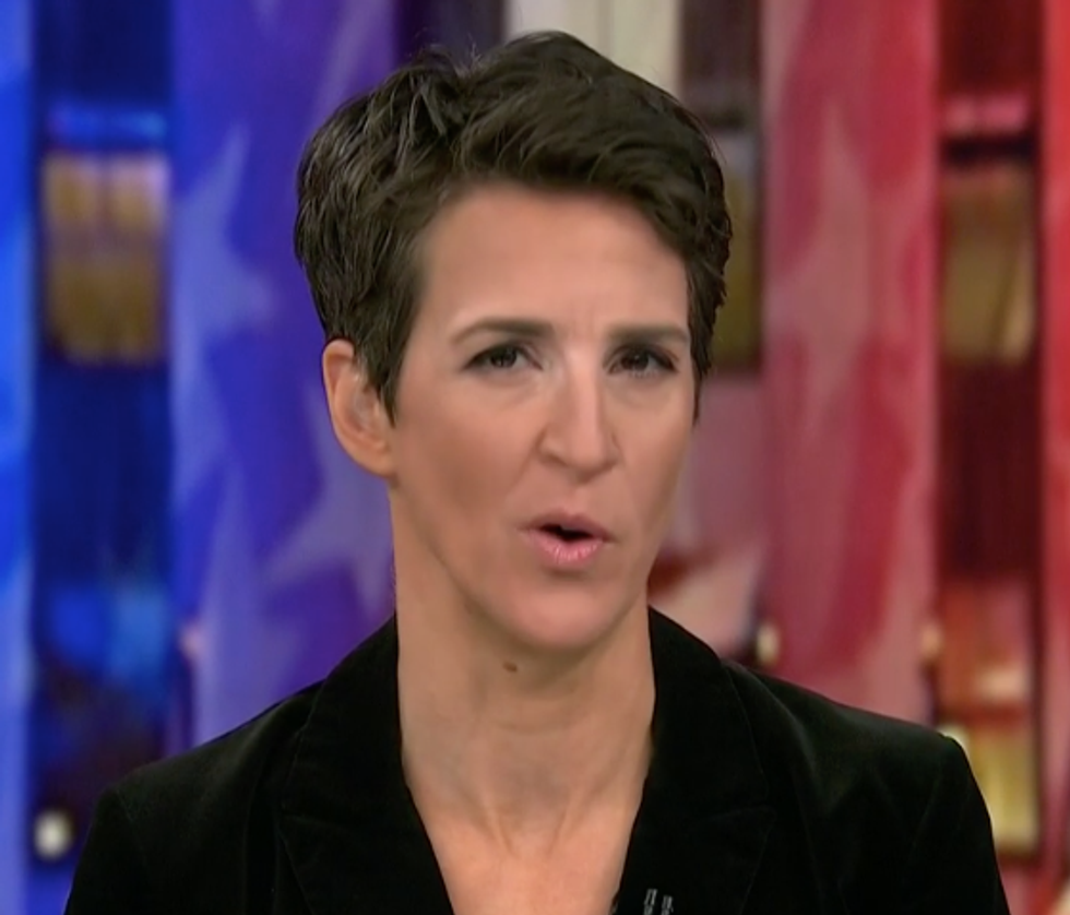 MSNBC's Rachel Maddow on Trump Firing Jeff Sessions: This Was 'Done Out of Fear'
