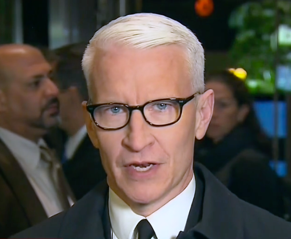 CNN's Anderson Cooper Is Stunned as He Denounces Trump 'Quite Hypocritically' Attacking the Media While Calling for 'Civility'