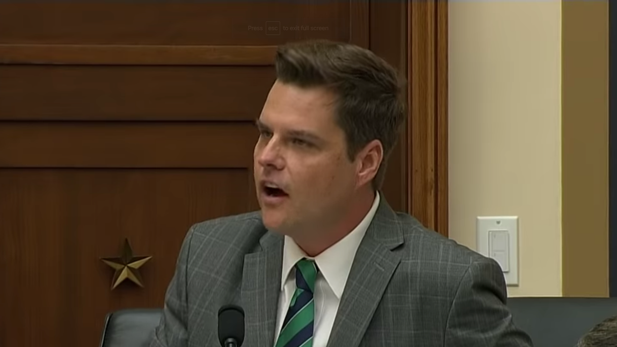 Rep. Matt Gaetz thrills his critics with surprise offer to potentially resign: 'Icing on the clown car cake!'