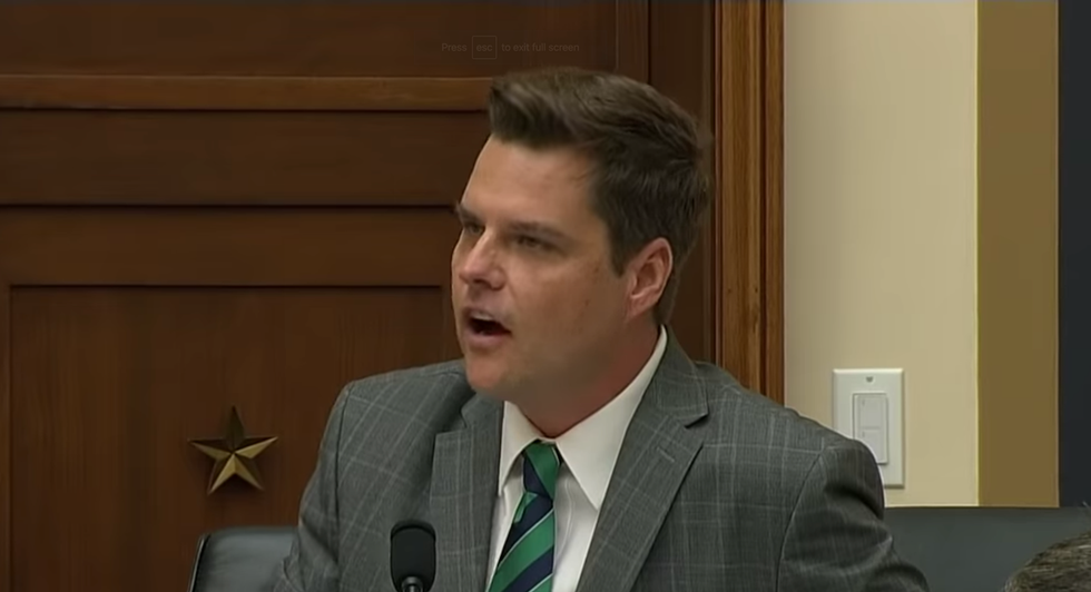 Matt Gaetz gets unanimously admonished by House Ethics Committee over conduct code