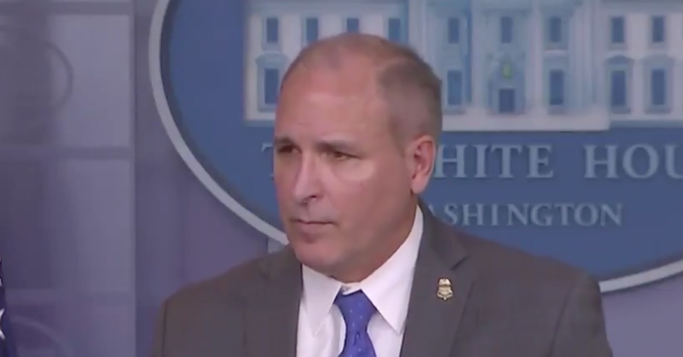 Reporter forces Trump official to admit that no new miles of border wall have been built — despite Trump's claims