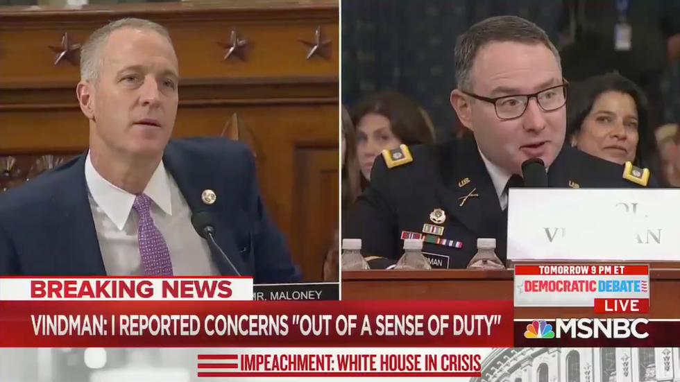 Hearing room bursts into applause for Vindman's refusal to be intimidated