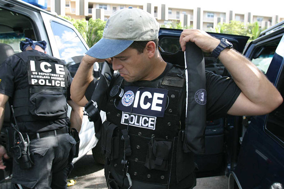 Rights groups rally to help immigrant communities ahead of reported weekend raids by ICE