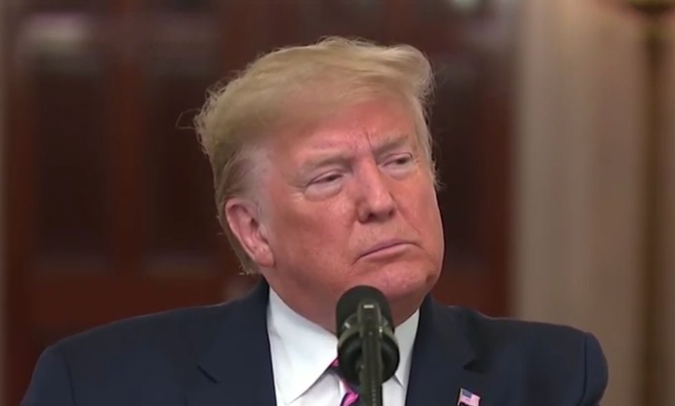 Critics recoil at 'thin-skinned' Trump’s meandering, off-the-wall impeachment press conference: ‘Can we all acknowledge this speech is a bit whacked?'