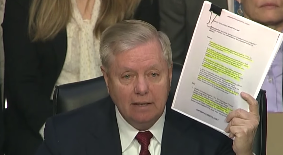 'They're breaking democracy': Lindsey Graham slammed for declaring Supreme Court ‘will decide’ who wins election