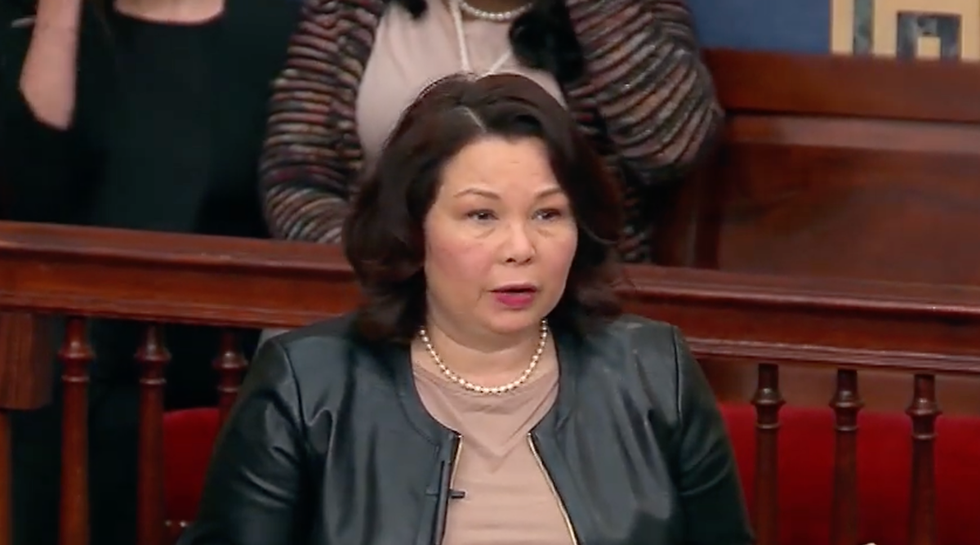 Sen. Duckworth fires back at Tucker Carlson and Trump's craven attacks in fiery NYT piece