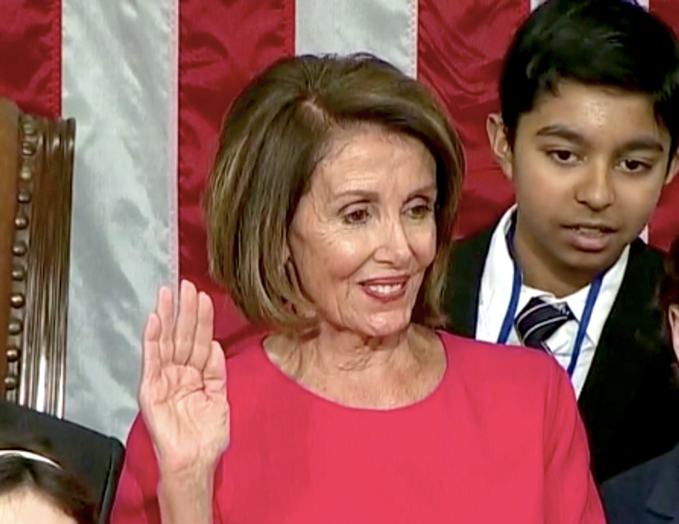 Conservative writer argues that newly selected Speaker Pelosi should 'terrify Trump cronies'