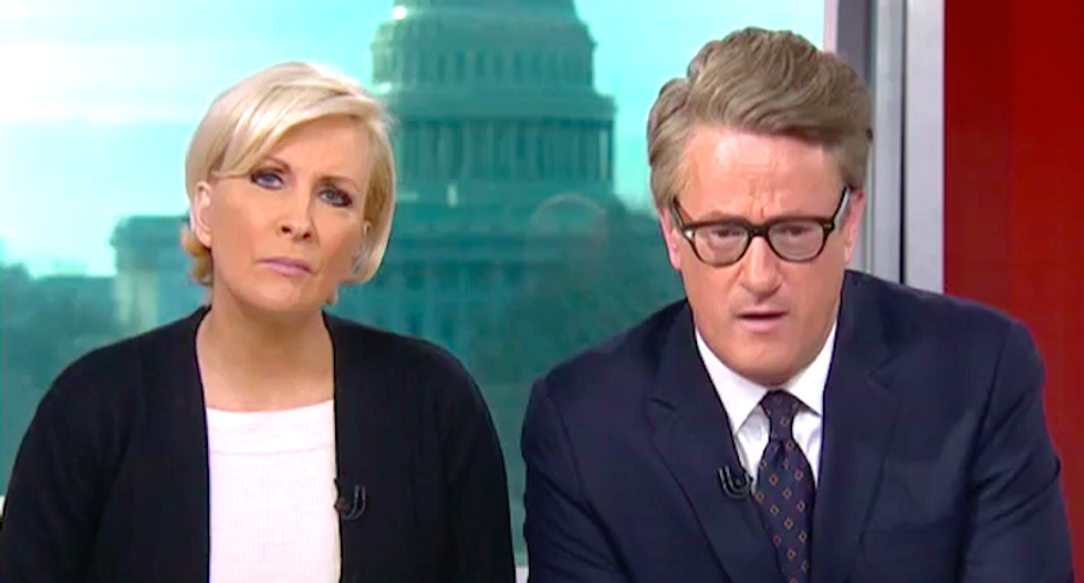 MSNBC's Mika Brzezinski and Joe Scarborough urge major networks not to broadcast President Trump’s border wall speech
