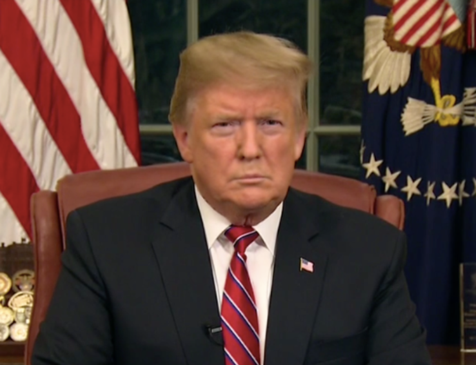 Here are 5 of Trump's lies from his Oval Office speech about his ridiculous border wall demands