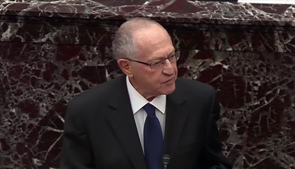We should thank Alan Dershowitz for exposing Trump's defense for what it really is