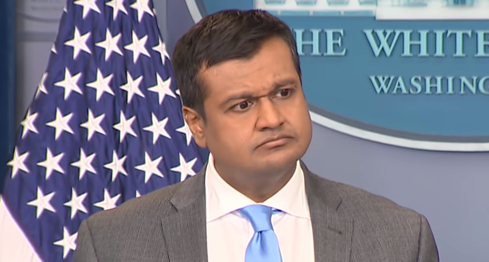 Raj Shah leaves his role as White House Principal deputy press secretary to join lobbying firm