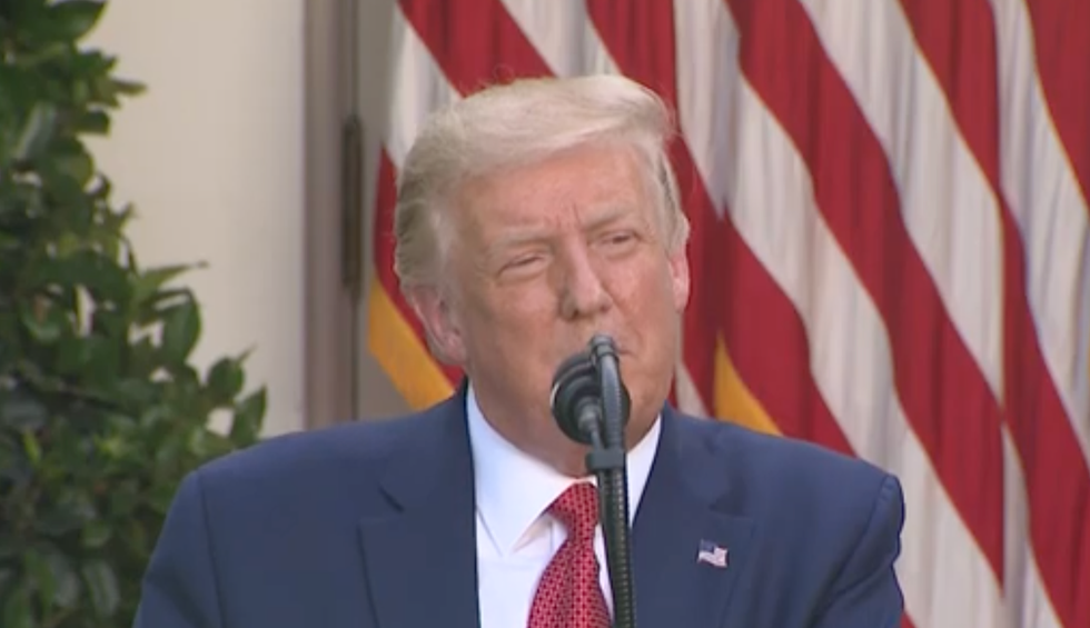 Trump stuns observers as his press conference goes off the deep end: 'Self-destruction of the president'