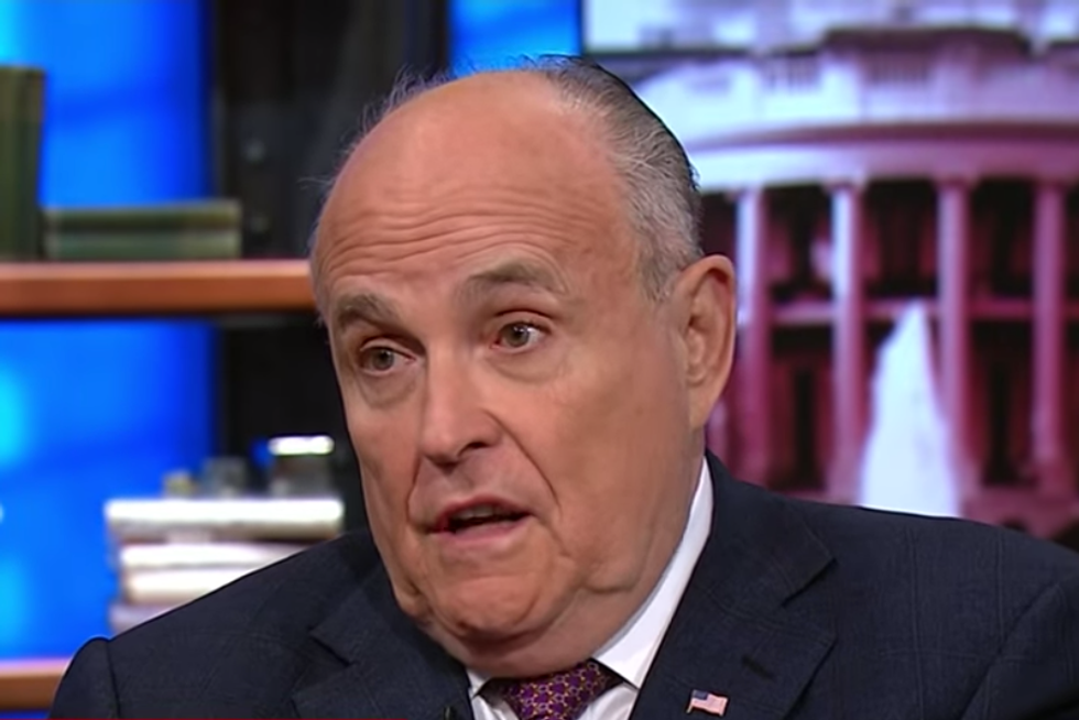 Watch: CBS aired this mashup of Giuliani’s shifting defense of team Trump on 'Russia collusion' — and it’s devastating