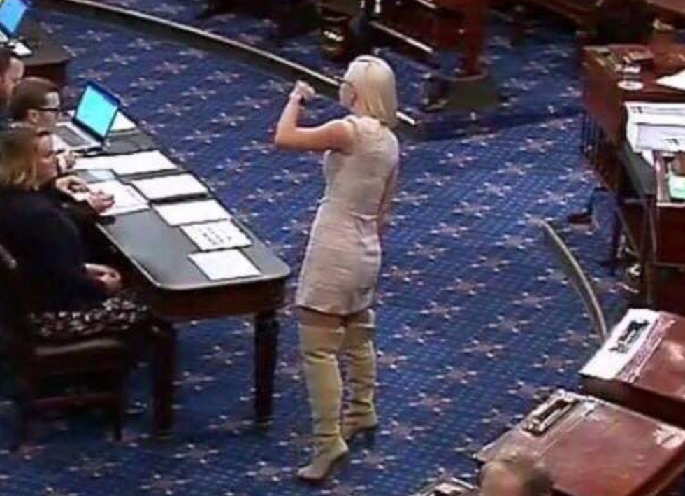 Conservative faux-outrage over Kyrsten Sinema’s thigh-high boots is just the latest in GOP culture war stupidity
