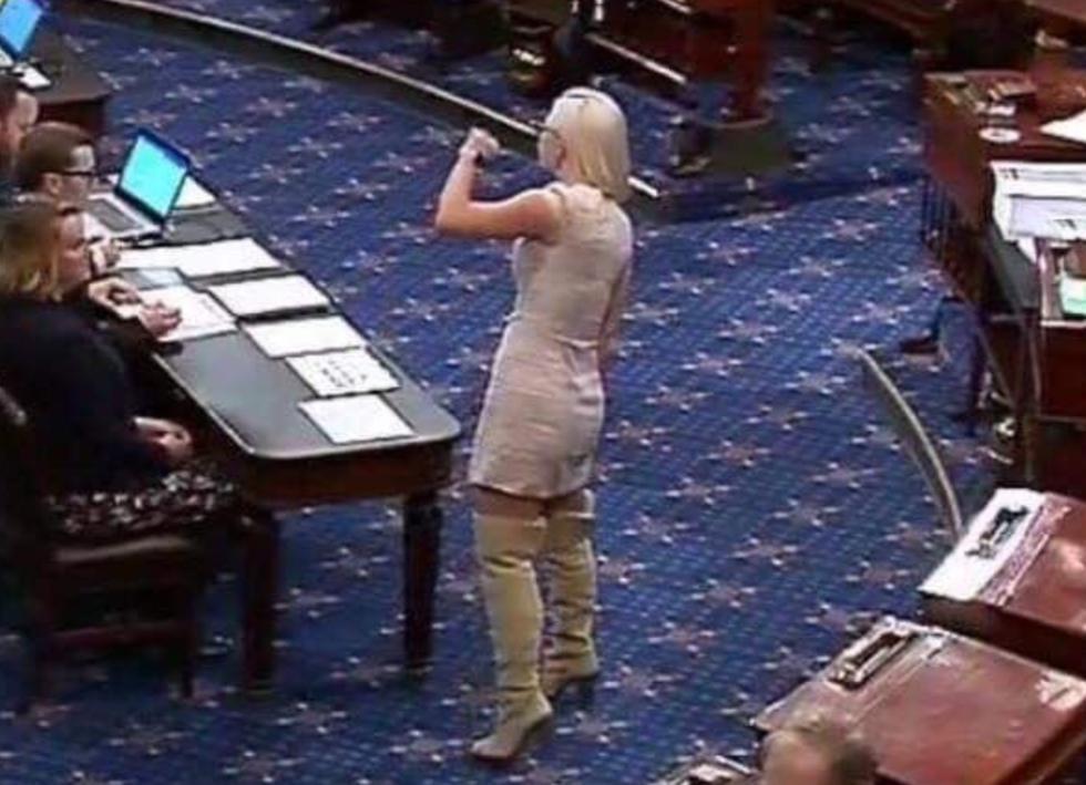 Conservative faux-outrage over Kyrsten Sinema’s thigh-high boots is just the latest in GOP culture war stupidity