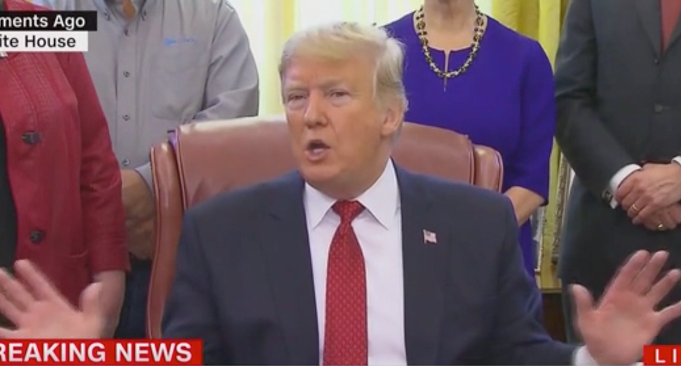 'I accomplished the military': Trump deflects from ongoing wall debacle with rambling presser filled with falsehoods