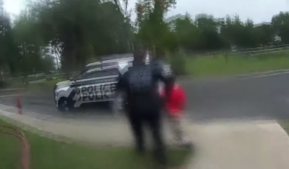'Help me, please!': Shocking body cam video shows cop handcuffing and arresting a frightened 6-year-old girl