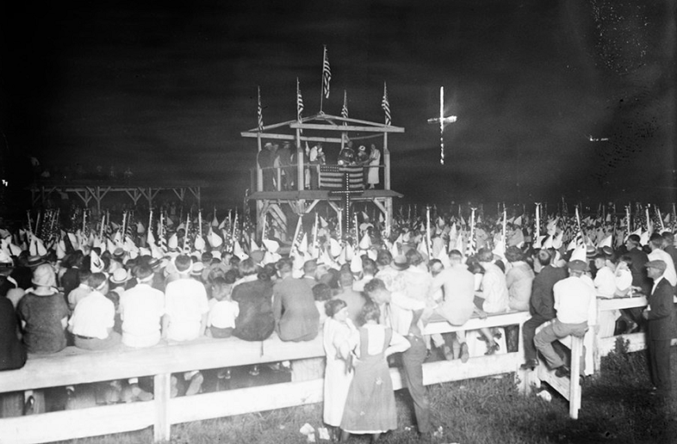 'Time for the Ku Klux Klan to night ride again': Alabama newspaper runs repulsive editorial urging the KKK to target Democrats