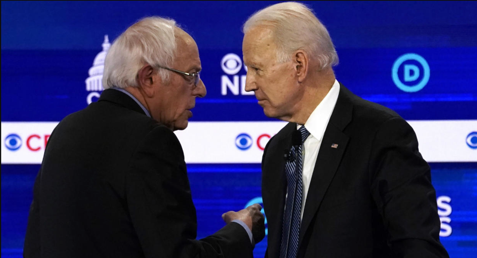 Democrats respond to Republican nihilism by narrowing their field down to two tradition-bound institutionalists