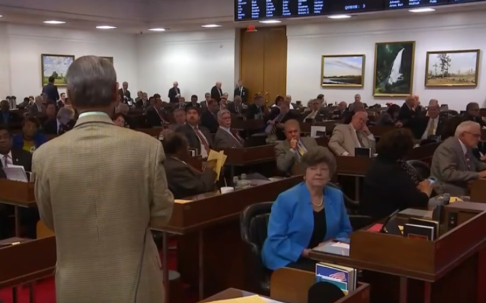 A state judge just threw out two constitutional amendments because the GOP legislature was 'illegally constituted'