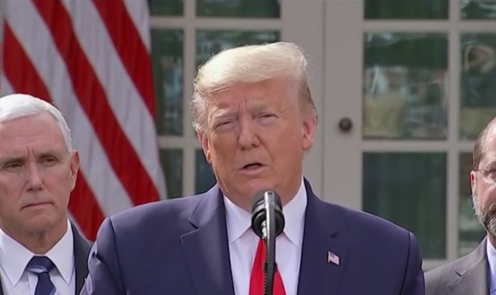 'It's a nasty question': Trump lashes out at reporter who asks about disbanded pandemic group