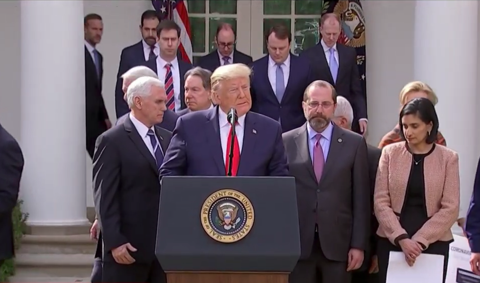 Google completely undercuts Trump's announcement of a new coronavirus testing website