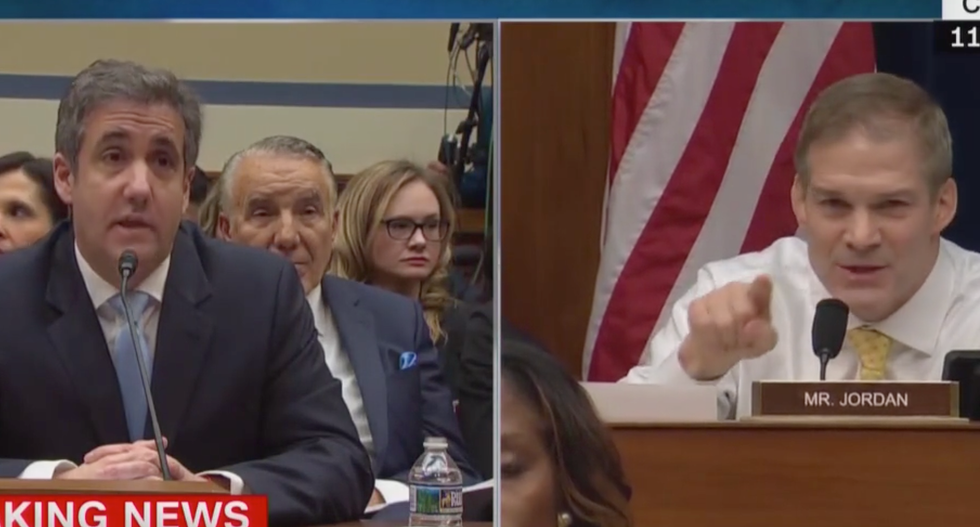 ‘Shame on you, Mr. Jordan’: Michael Cohen shuts down GOP rep for twisting his words during congressional testimony