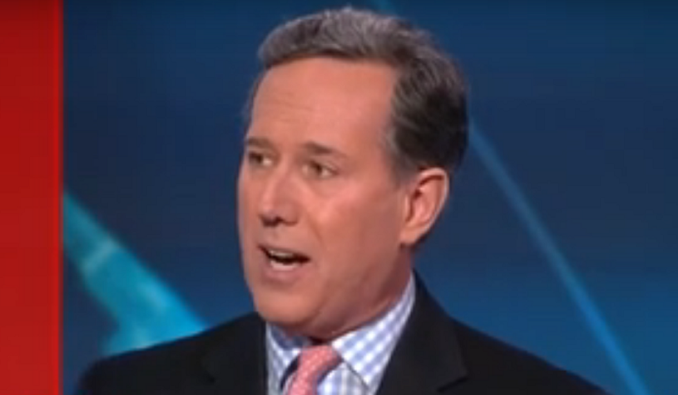 CNN's Rick Santorum throws a temper tantrum over Democrats' holding the Cohen hearing