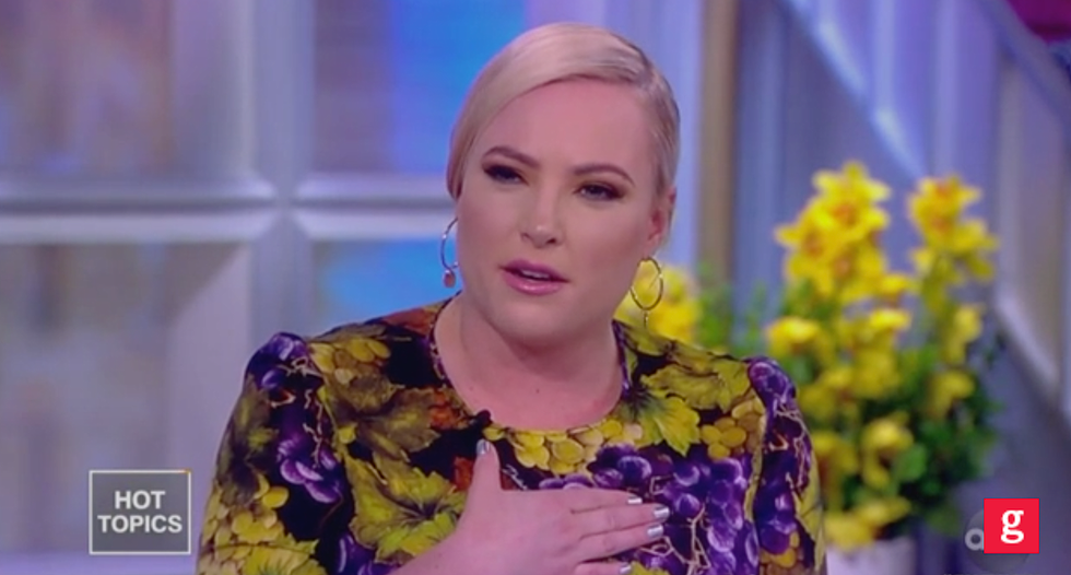 'I’m a highly-educated woman': The View's Meghan McCain flips out at Joy Behar for trying to explain socialism to her