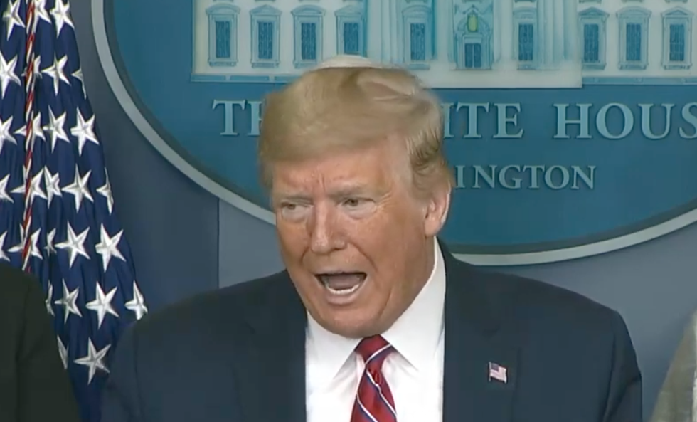 'A weak man with delusions of competence': Trump buried for lying his way through the daily pandemic press conferences