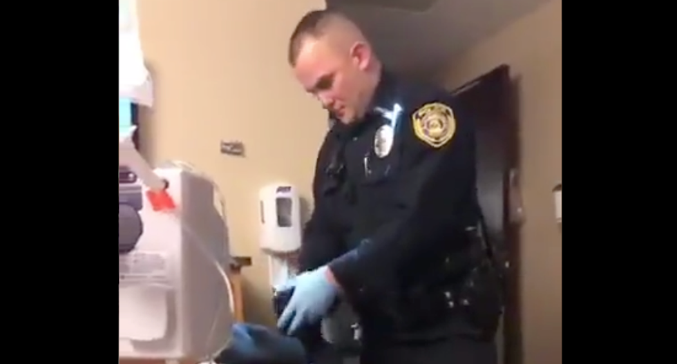 Watch: Cops raid hospital room of stage 4 cancer patient who uses THC pills for pain