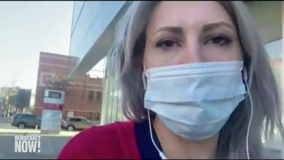 Watch NYC nurse fires back at Trump for his 'ridiculous' attack on the