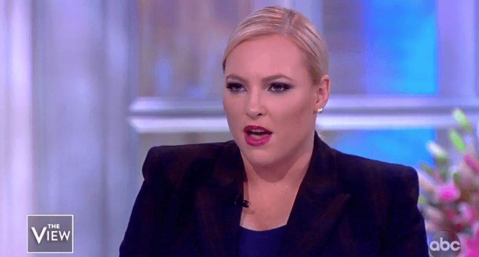'My father was his kryptonite': The View's Meghan McCain shred Trump after his weekend tirade against the late senator