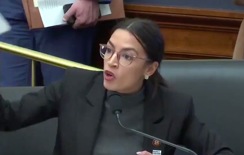 Ocasio-Cortez delivers an epic speech slamming the the GOP's game-playing on climate change: 'People are dying!'