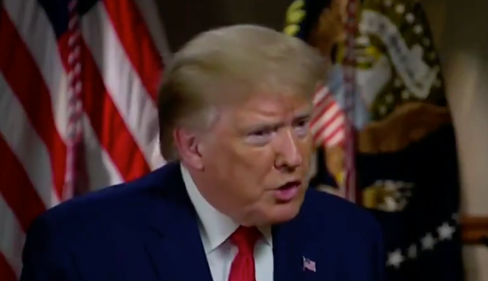 Trump stuns viewers by saying the concept of 'chokeholds' is 'so innocent, so perfect’