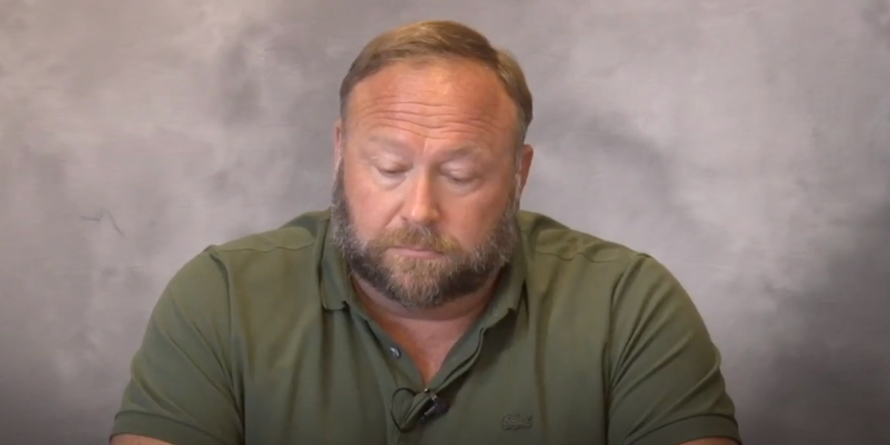 Sandy Hook 'truther' Alex Jones questioned in deposition video for harassment suit — and can’t even remember the date of the shooting